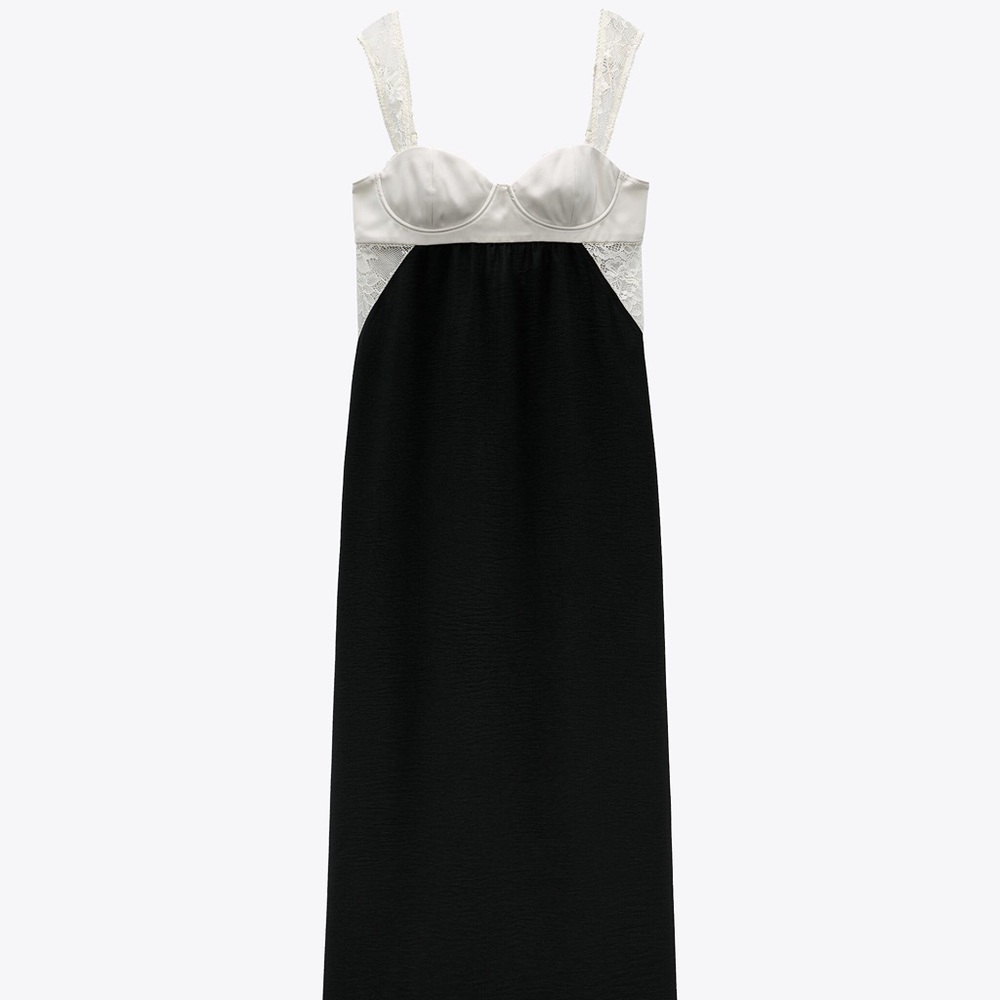 NWT! Zara long bustier dress